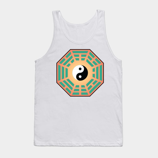 I Ching Yin Yang Tank Top by GalacticMantra